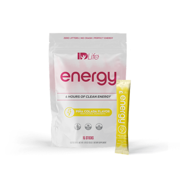 Energy Pina Colada bag with one stick pack