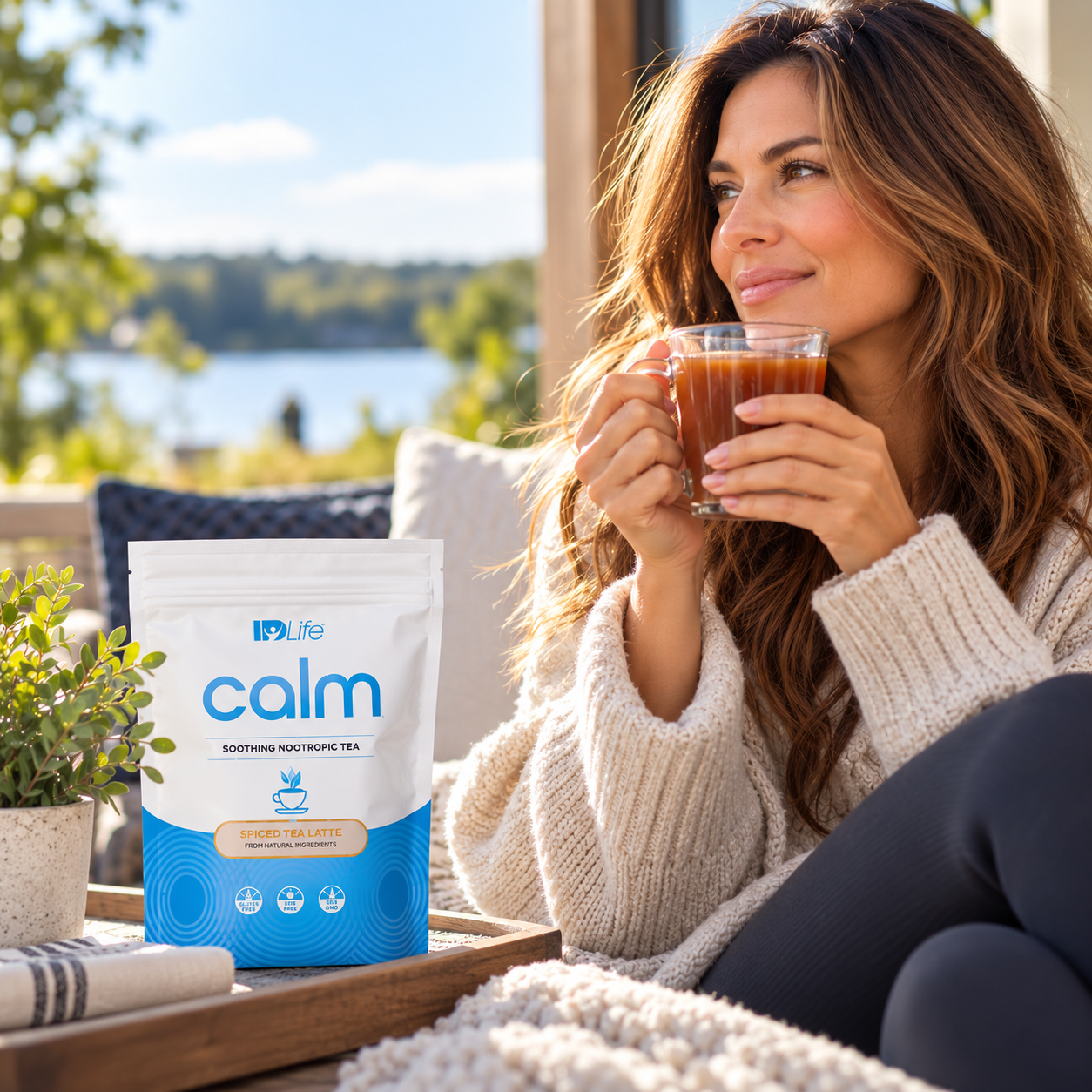 Calm fits any time of day