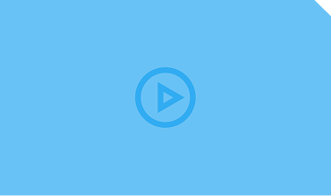 Blue rectangular placeholder with a circular play button icon in the center.