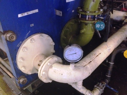 G&G heat exchanger / cooler installation