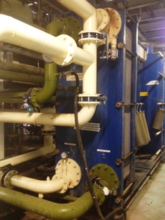 G&G heat exchanger / cooler installation