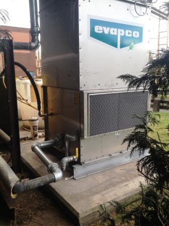 G&G new cooling tower installation
