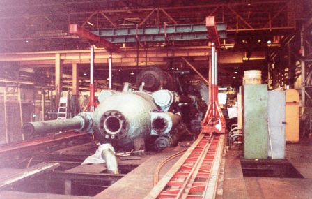Steel extrusion equipment refurbishment