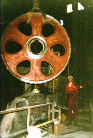Large gear refurbishment