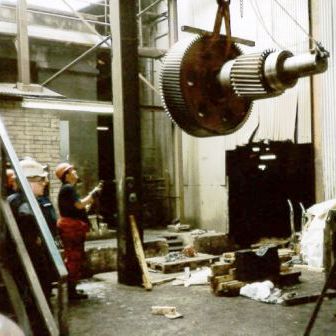 Large gear refurbishment