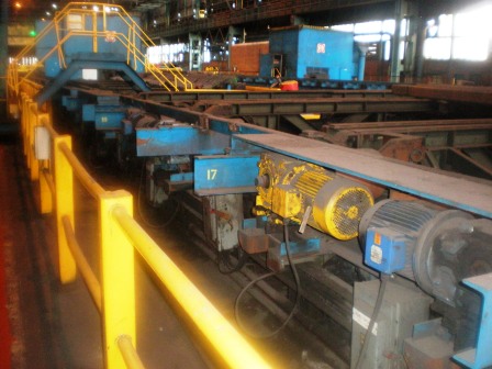 Steel process system refurbishment