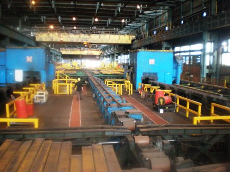 Steel process system refurbishment