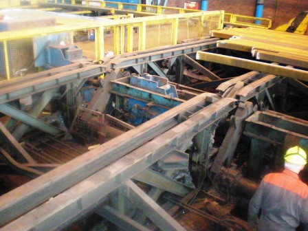Steel process system refurbishment