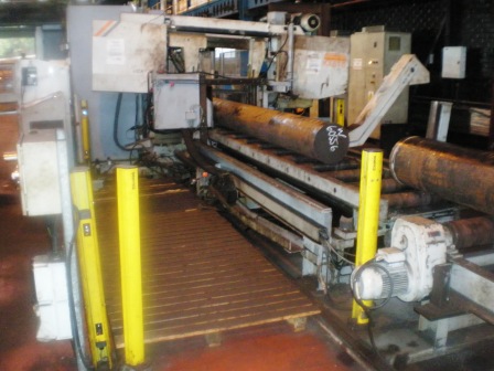 Steel plant process saw