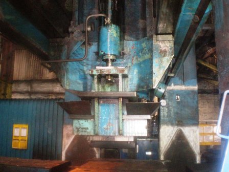 Steel press refurbishment