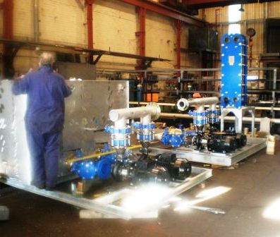 Stainless steel system assembly