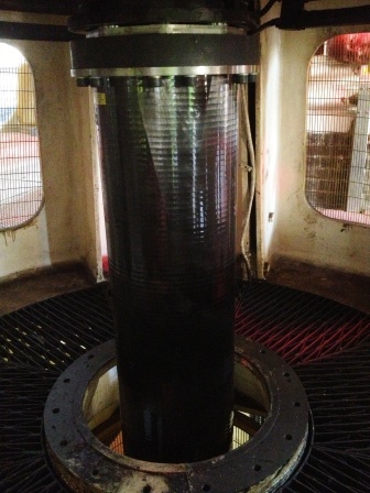 Pump motor and gearbox drive