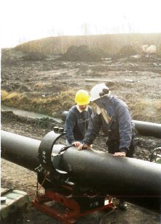 On-site pipework installation