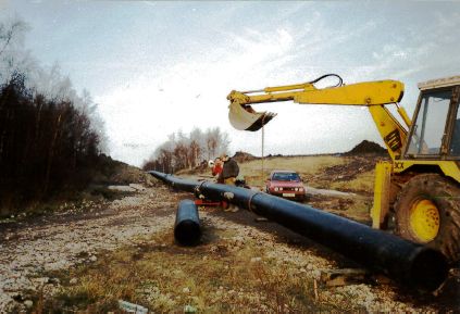 On-site pipework installation