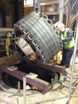 On-site equipment strip down
