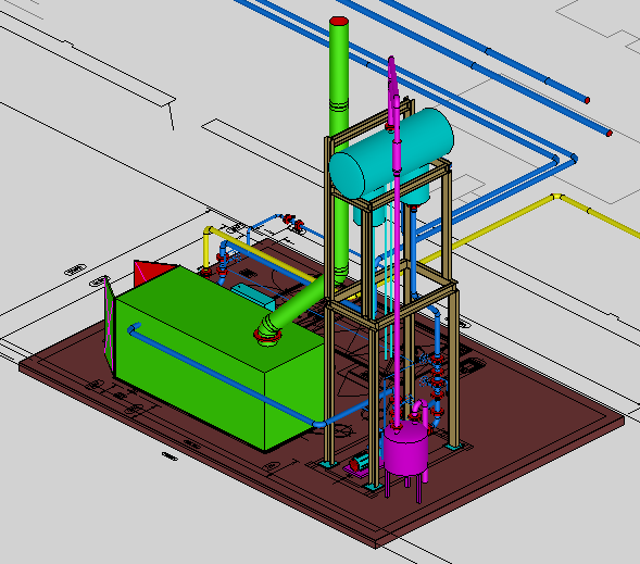 G&G boiler external positioned design
