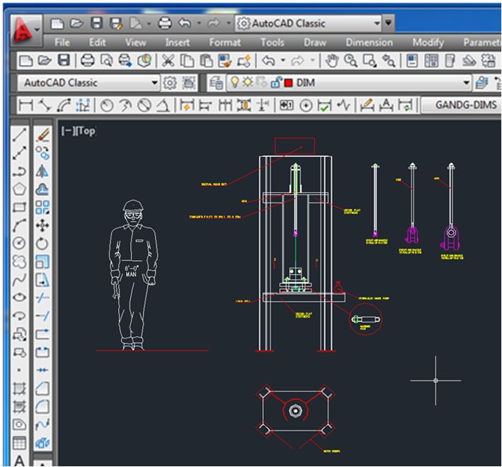 G&G machinery CAD design
