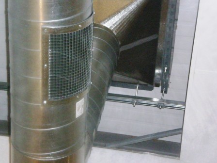 G&G ducting, piping and building modifications