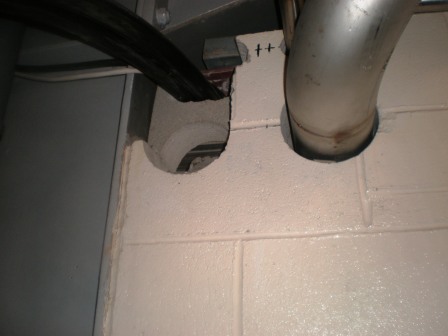 G&G ducting, piping and building modifications