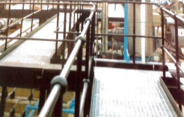 Walkways and balustrades