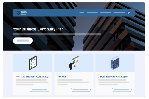 Business continuity software solution.
