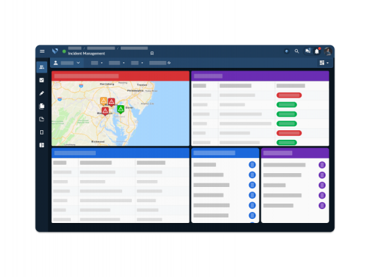 A Veoci dashboard.