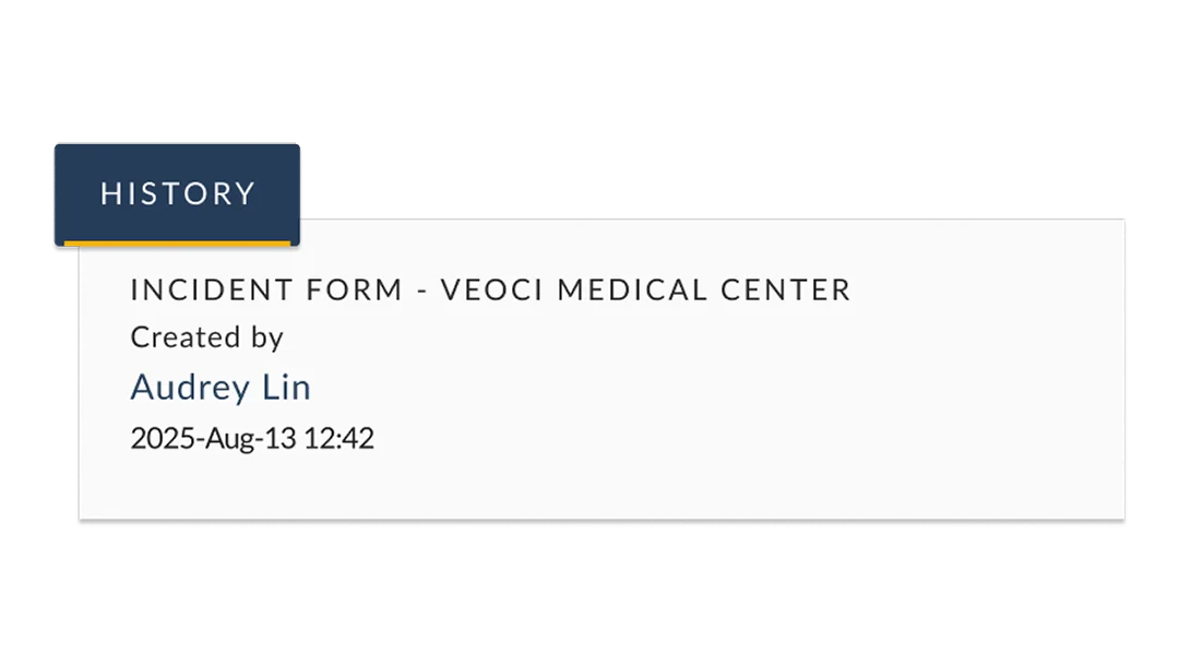 Incident response software for healthcare.