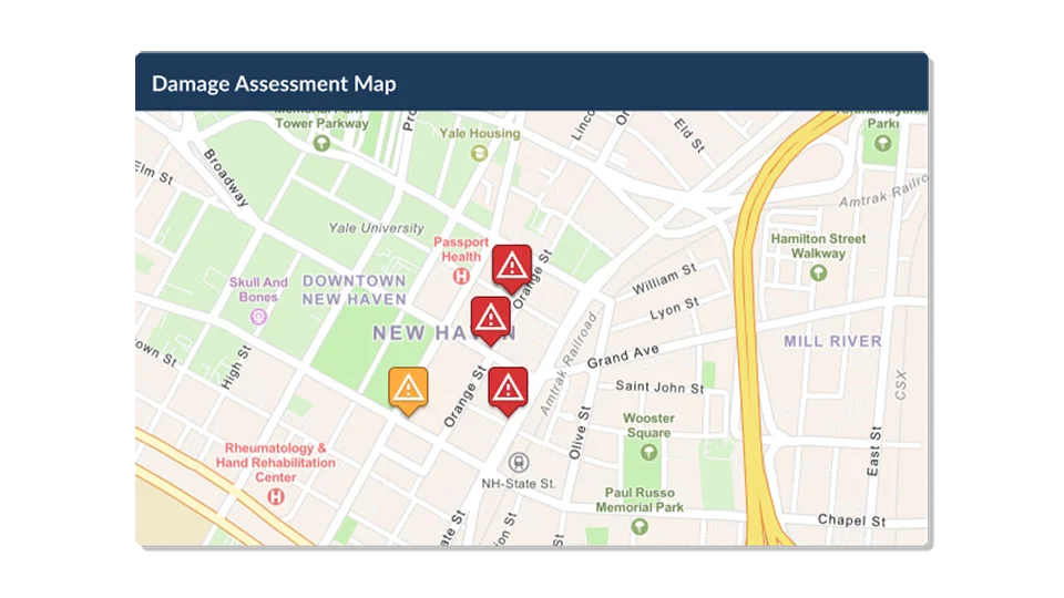 Government damage assessment software.