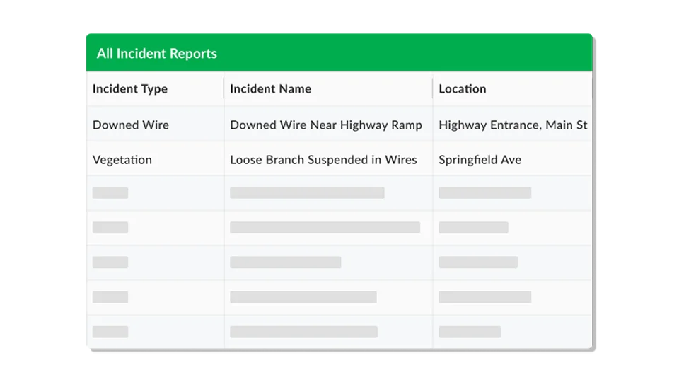 Powerline management software for utilities.