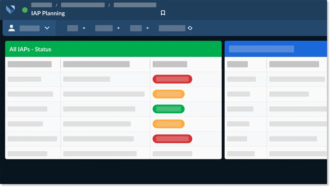 Incident action plan builder & ICS forms for government.