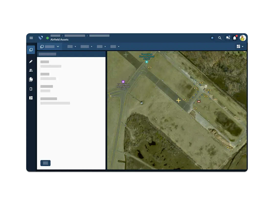 Asset management solutions for airports.