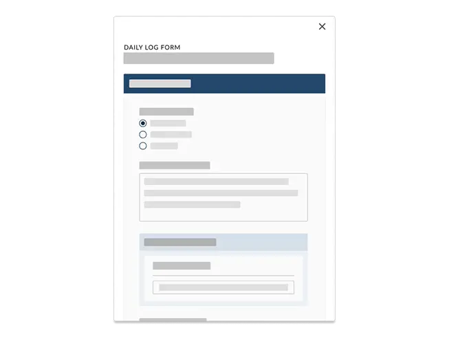 Daily logbook software for airports.