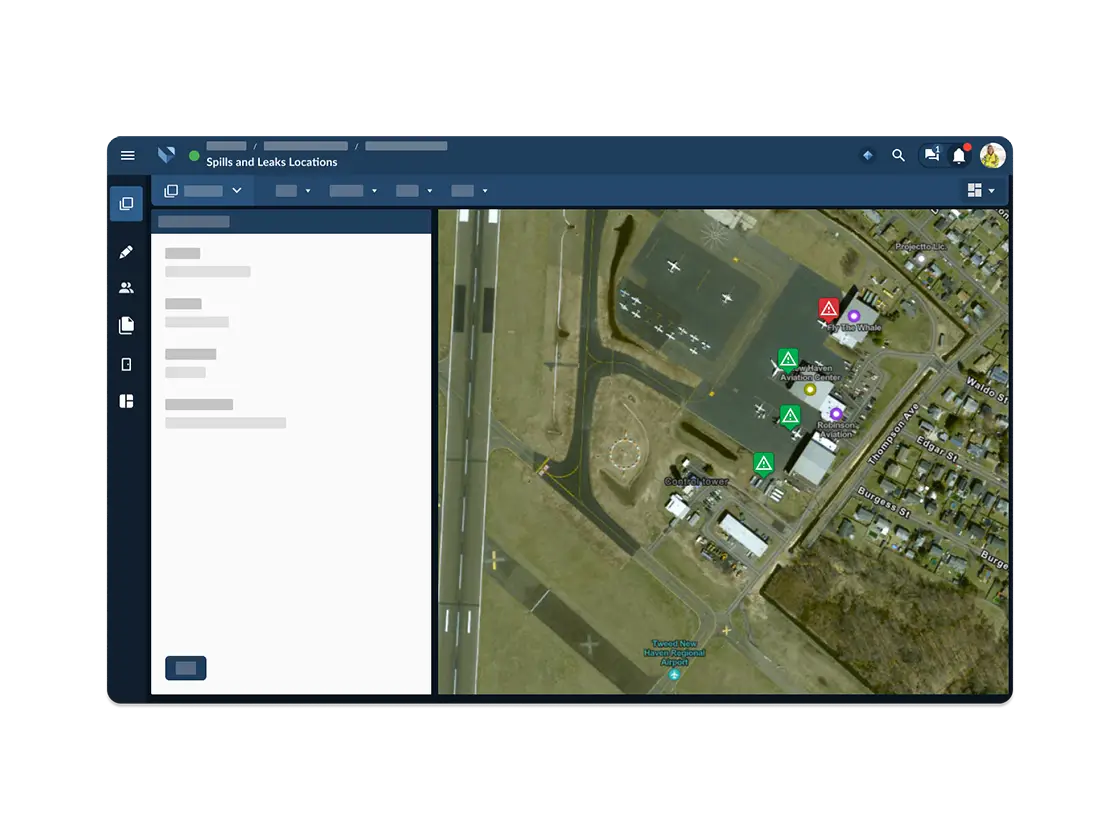 Environmental management software for airports.