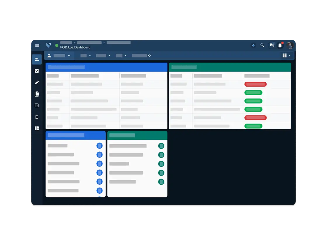 Airport FOD program management software for airports.