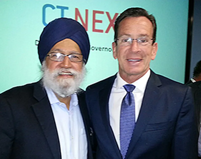 Meeting with Governor Malloy .