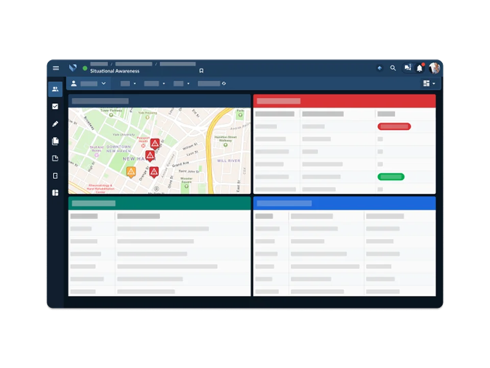 Government emergency operations center software.