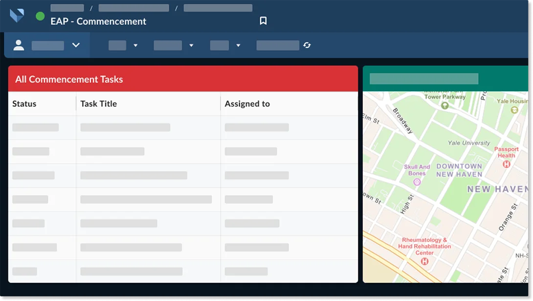 Emergency action plan software for higher education.