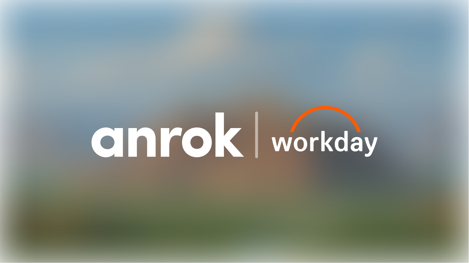 Anrok and Workday logos side by side with an orange arc above the Workday text.