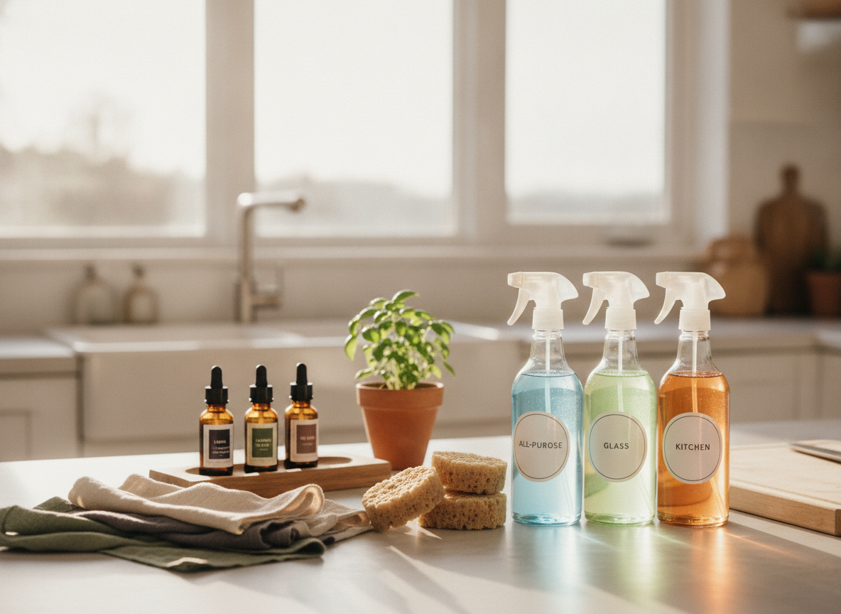 Eco-friendly cleaning supplies