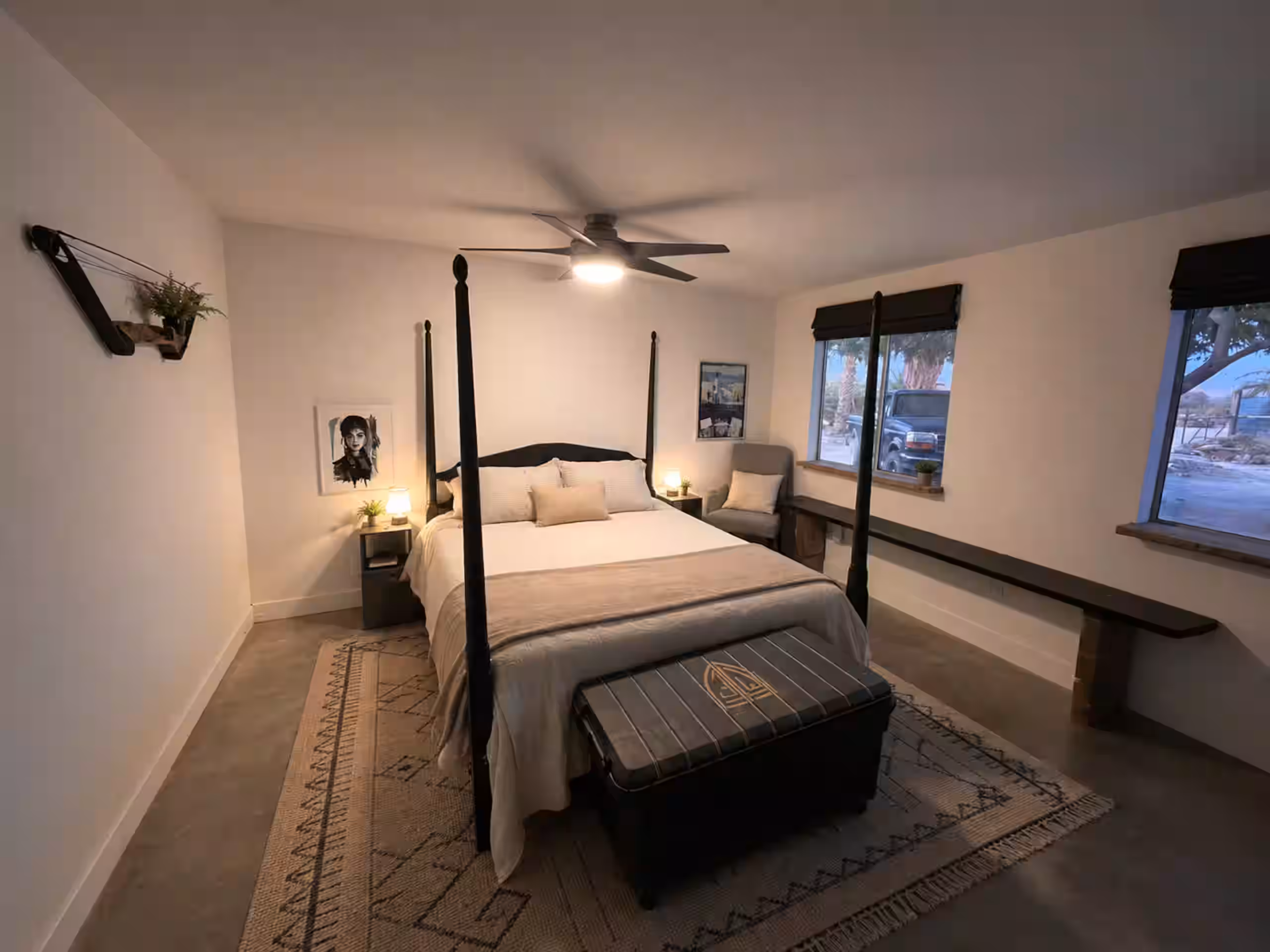 Bedroom at Oasis Ranch