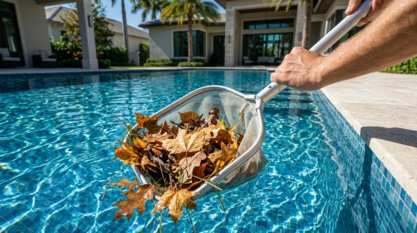 Why West Palm Beach Pools Turn Green Fast (and How Weekly Pool Cleaning Stops It)