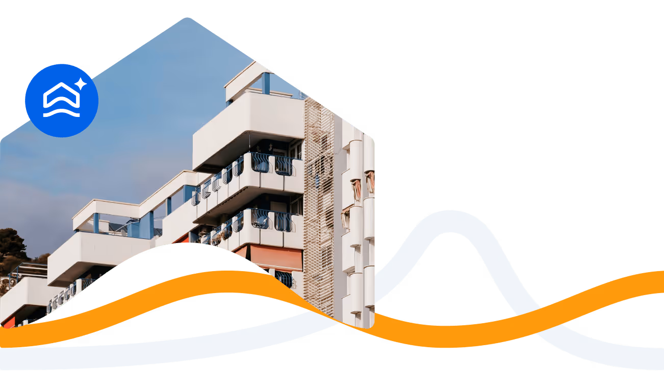 Swedish residential building with Algeno smart energy management