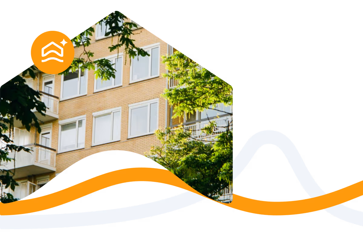 Residential building with Algeno smart heating optimization
