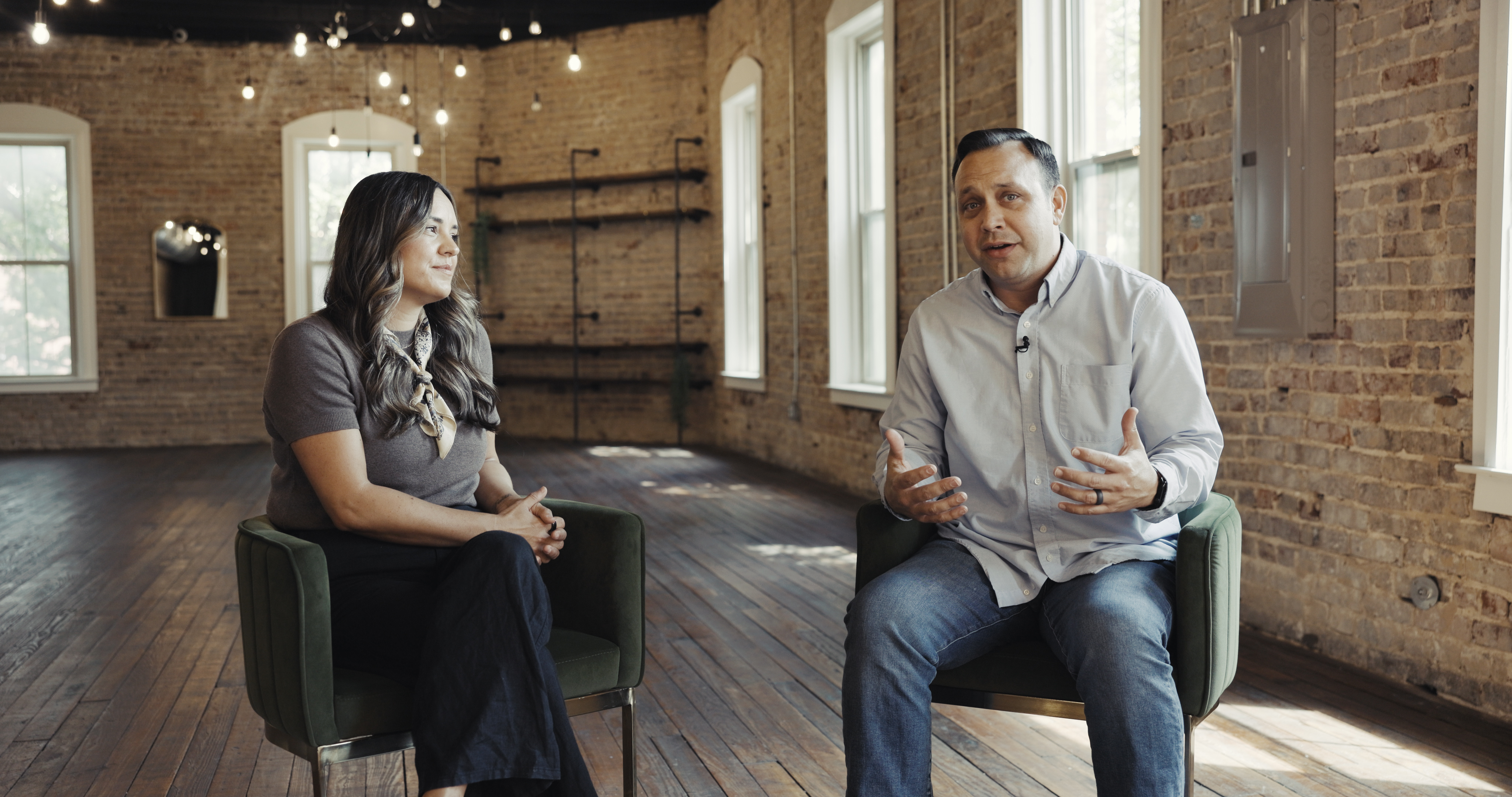 Riverstone Church website and brand shown across pages