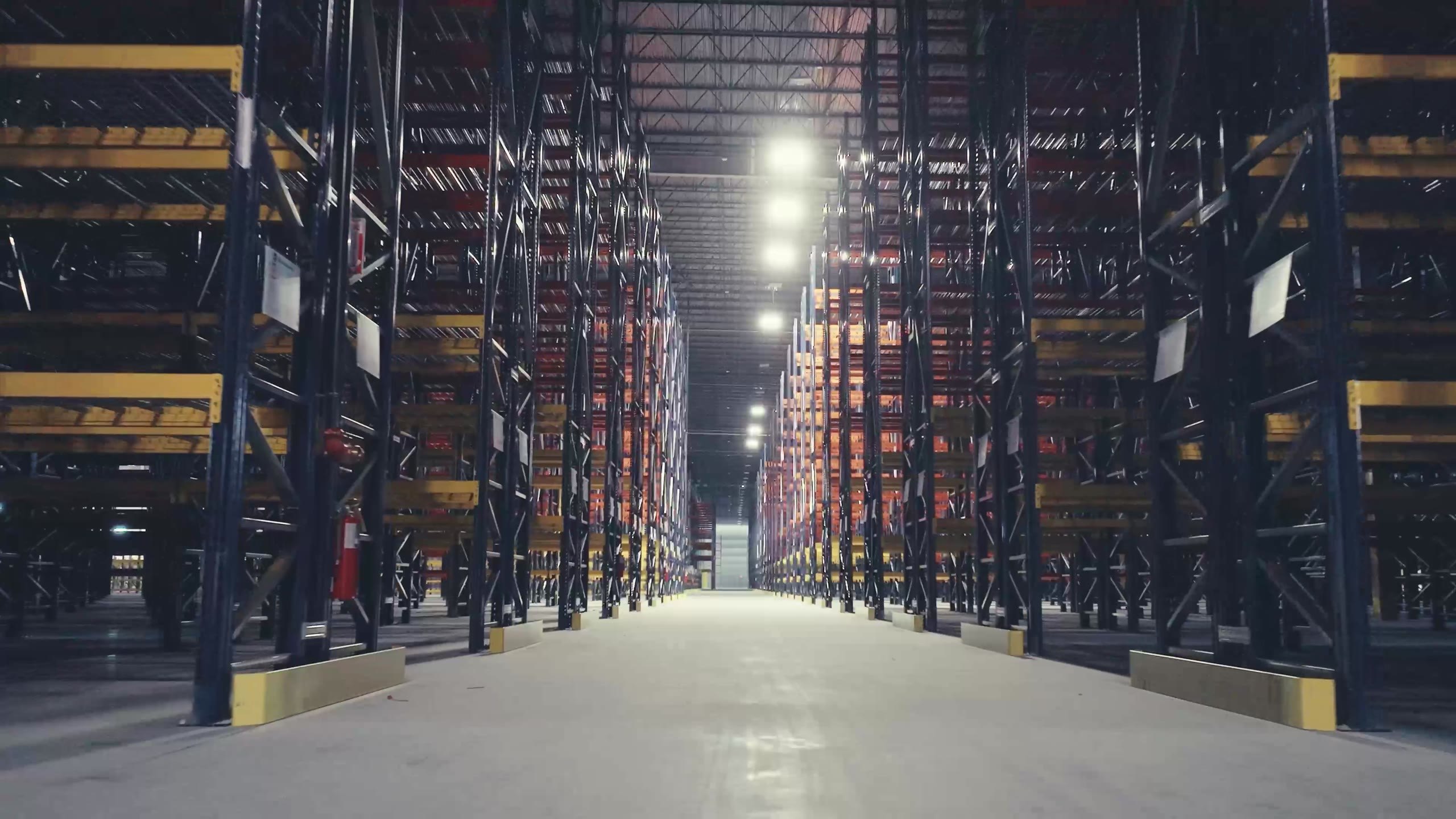 Warehouse racking installed by The Optum Group in Fort Worth, Texas, photographed for the brand image library by Good Word Agency