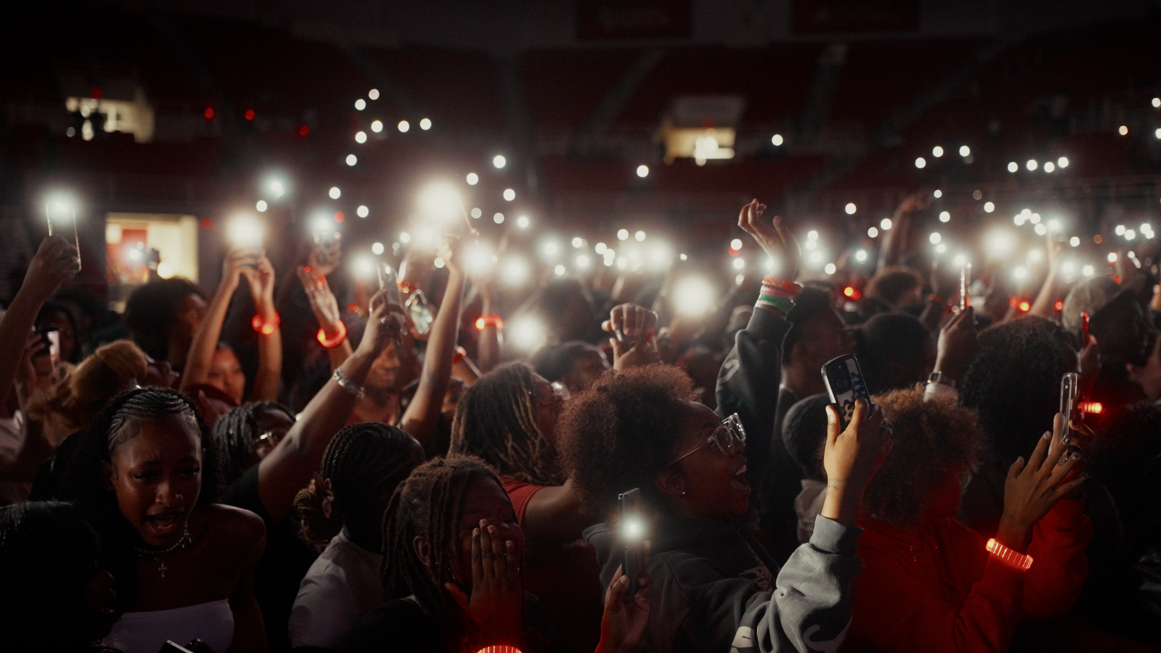 A film still from the Lamar University Homecoming 2025 campaign
