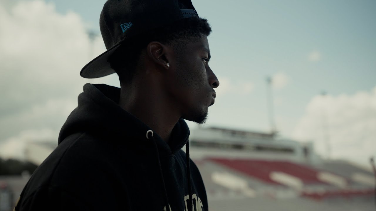 Opening frame of the Kristian Pugh film from Lamar University Homecoming 2025