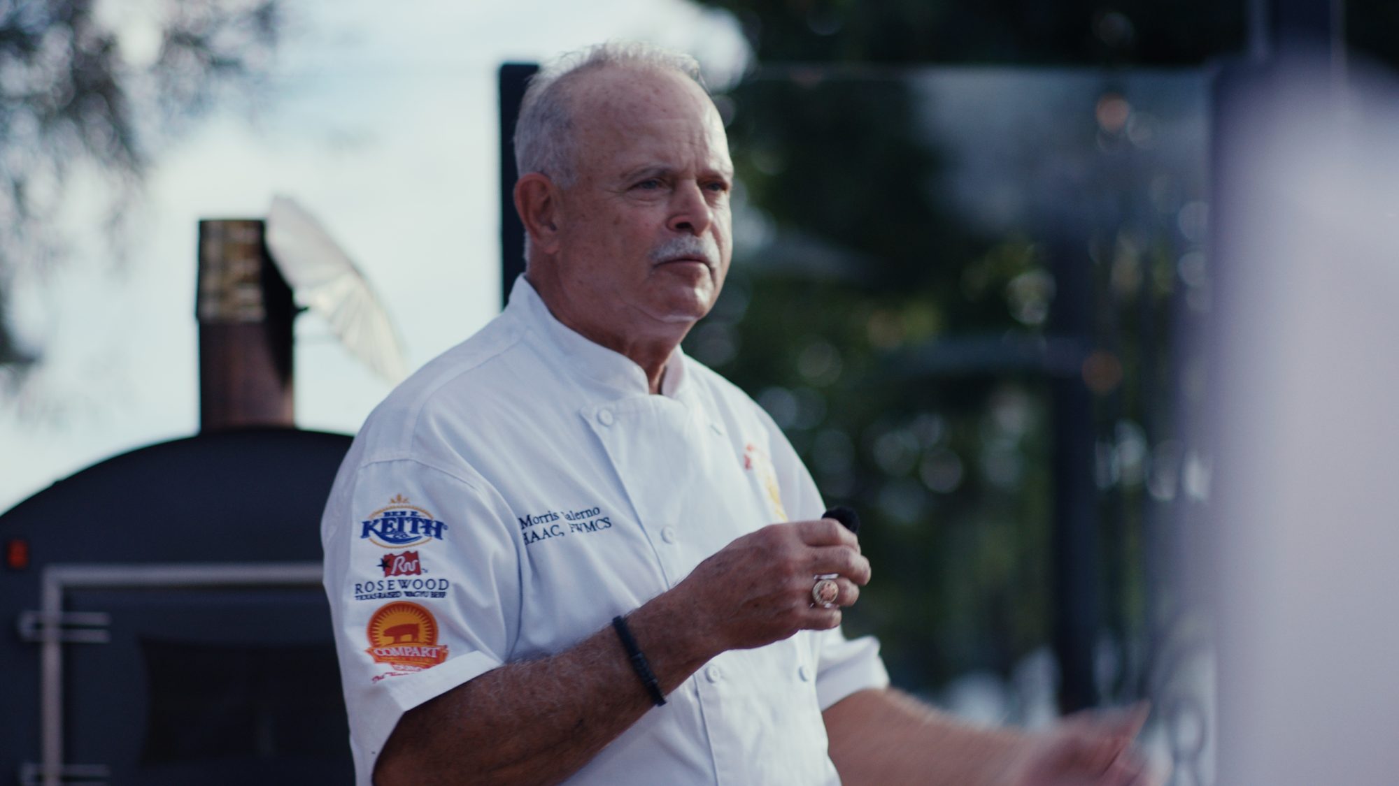 Chef Morris Salerno telling his story