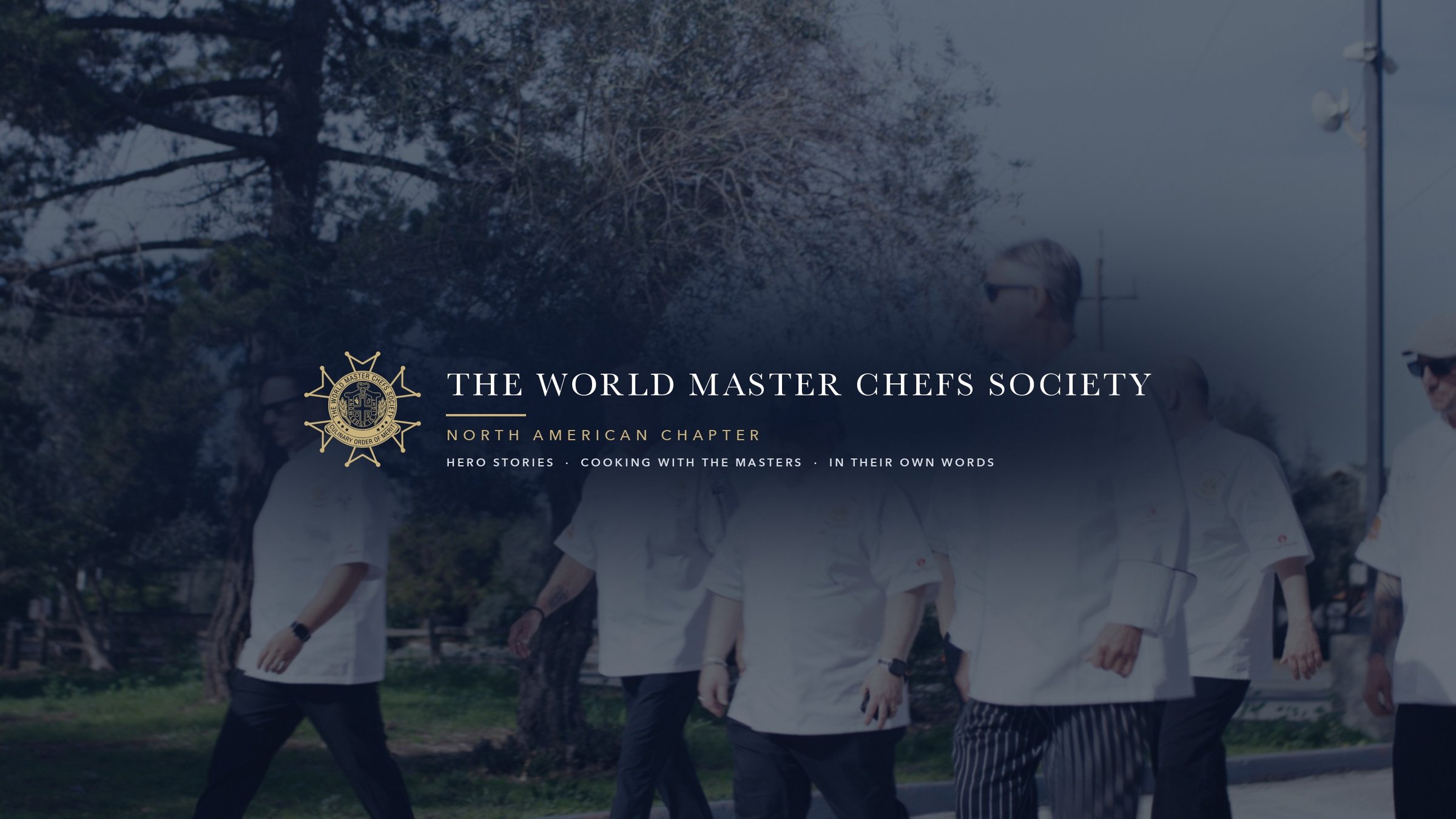 World Master Chefs Society YouTube channel banner