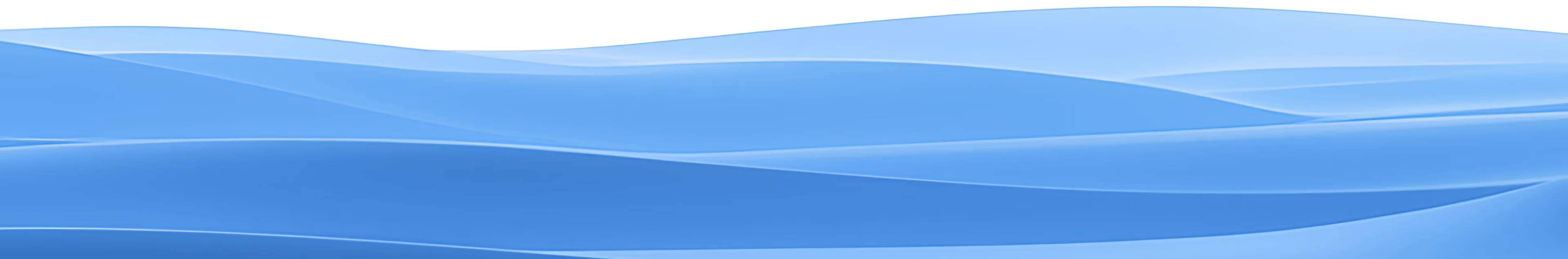 Abstract light blue wavy gradient background.